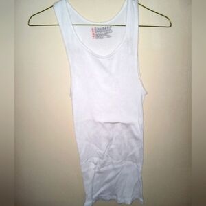 White tank top